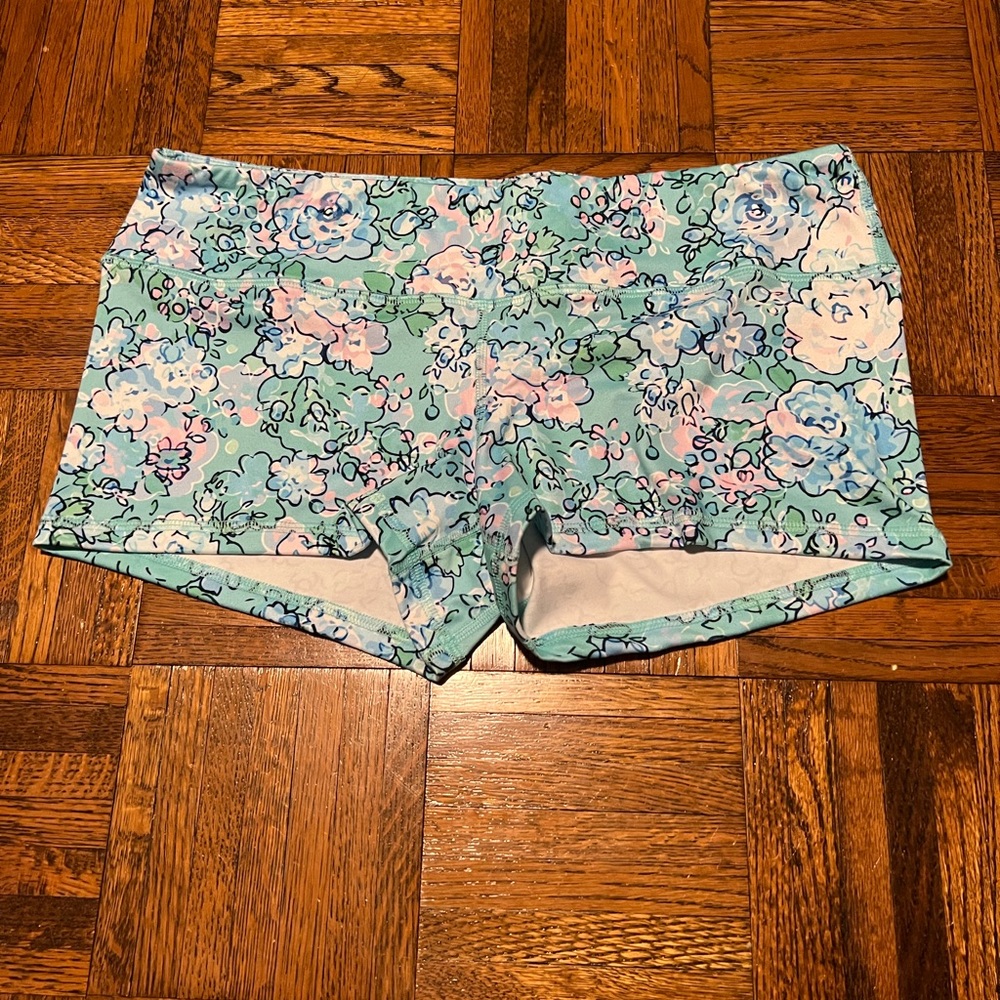 FLEO Mint Green Flower Original Shorts